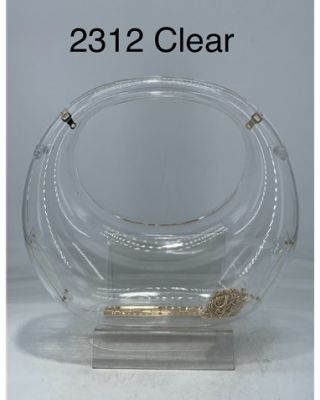 2312 CLEAR EVENNING BAG