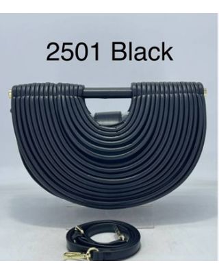 2501bk  designer knots strip bag