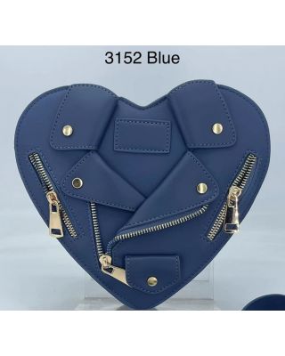 3152 NA  HEART SHAPE CROSS BODY BAG