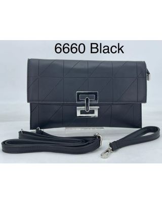 6660 BK CLUCH BAG