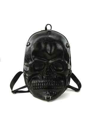80404UB BK SCARY SKULL BACKPACK