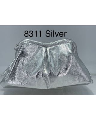 8311 SL  METALIC CLUCH BAG