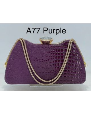 A77 PP CROCO EVENNING BAG