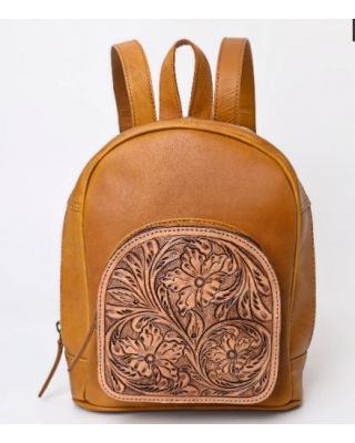 A&A-1049 TN Montana West Genuine Leather Collection Hair-On Mini Backpack