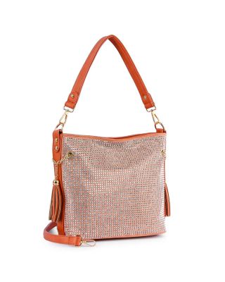 BAM-6022 PE BLING CROSSBODY BAG