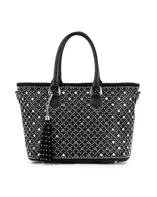 BHD-1841 BK BLING TOTE BAG