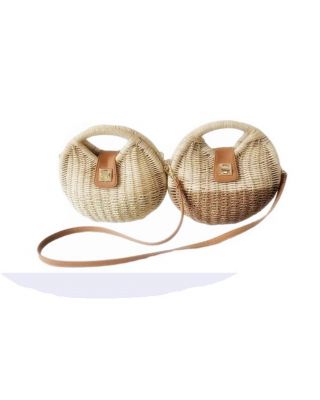 BZ-201 IV CROSBODY STRAW BAG