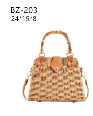 BZ-203 KH CROSBODY STRAW BAG