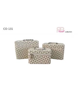 CO-131 TP 3PC COSMETIC CASE