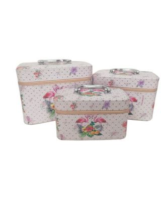 CO-407 PK 3PC COSMETIC CASE