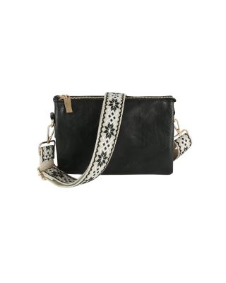 CQF019-Z BK CROSS BODY BAG