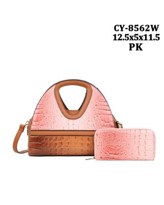 CY-8562W PK CORCO BAG WITH WALLET