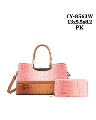 CY-8563W PK COROCO WITH WALLET