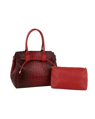 D-0661RD CROCO WITH WALLET