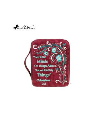 DC017-OT RD Montana West Scripture Bible Verse Collection Bible Cover