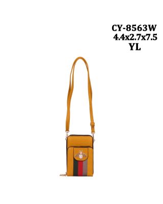 DM-8640 YL PHONE CASE CROSBODY BAG