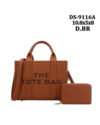 DS-9116A DBR TOTE BAG WITH WALLET