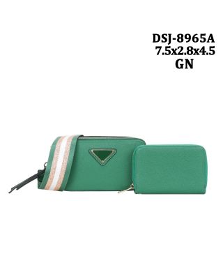 DSJ-8965K GN CROSBODY BAG WITH CARD HOLD