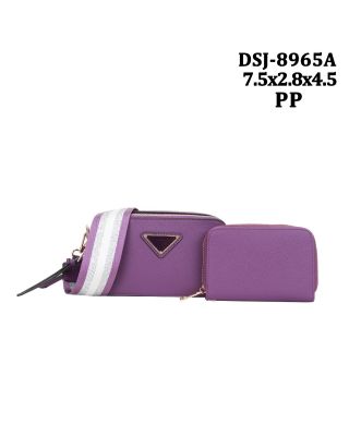 DSJ-8965K  PPCROSBODY BAG WITH CARD HOLD