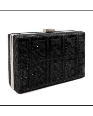 EJ609BK BLING EVENNING BAG