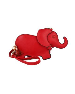 EWB096 RD ELEPHANT CROSSBODY BAG