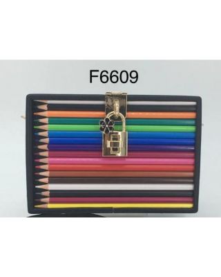 F6609 BK PENCIL BOX BAG