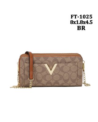 FT-1025 BR CROSBODY WALLET