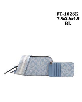 FT-1026K GN MONOGLAM WITH CARD HOLD