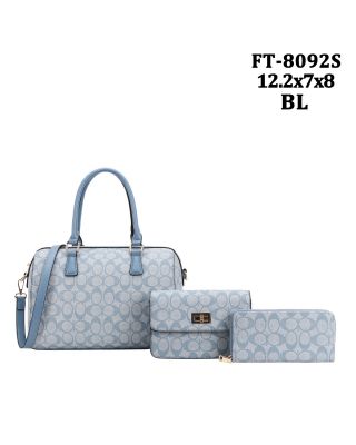 FT-8092S BL MONO GLAM 3PC SET
