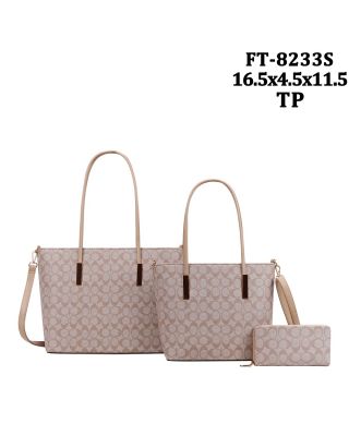 FT-8233S TP MONOGLAM DESIGNER 3PC SETS