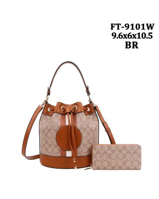 FT-9101W BR DRAW STERING MONOGLAN WITH BAG