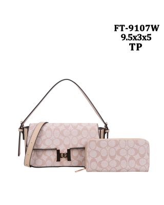 FT-9107W TP CROSBODY MONOGLAM WITH WALLET