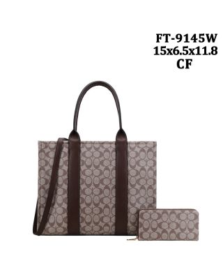 FT-9145W CF DESIGNER MONOGLAM WITH WALLET