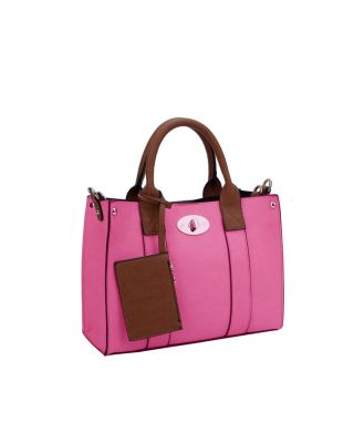 WU061 FU FASHION SATCHEL 3 IN 1 BAG