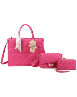 DA22550-T3 FU HANDBAG AND CROSSBODY WITH WALLET
