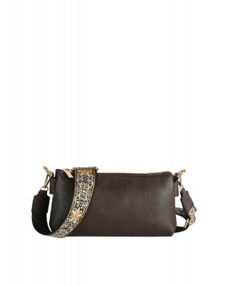 GL-0072 CF CROSS BODY WITH GUITAR STRIPE