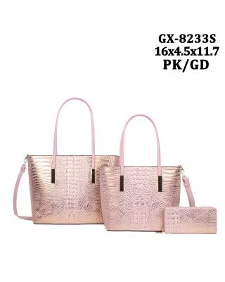 GX-8233S PK/SL DESIGNER 2 HANDBAG AND WALLET