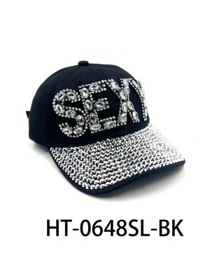 HT-0570SL BK BASEBALL SEXY  HAT