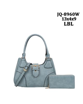 JQ-8960W LBL HOBO BAG WITH WALLET