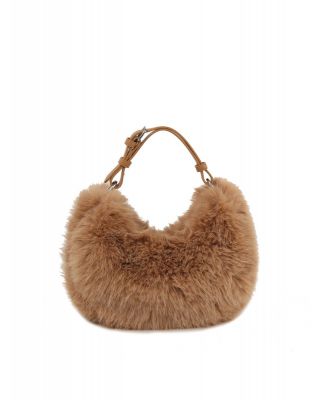 JY-0555-M TP FUR CROSBODY BAG