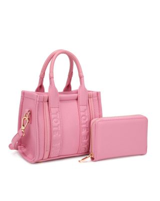 KMS-5398 BPK TOTE BAG WITH WALLET