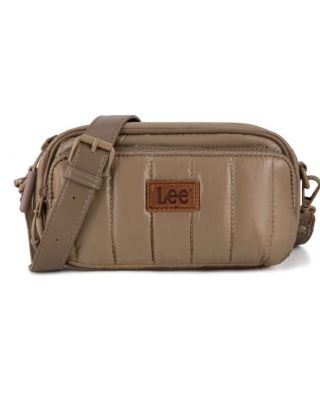 LEE49-003 KH LEE Quilted Puffer Crossbody Bag