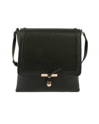 LHU238-2C BK CROSSBODY BAG