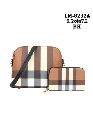 LM-8232A BK PLATE WITH WALLET