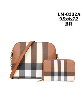 LM-8232A BR PLATE WITH WALLET