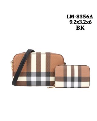 LM-8356A BK PLATE WITH WALLET