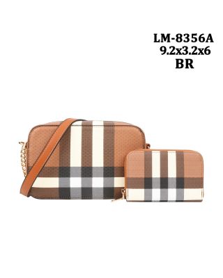LM-8356A BR PLATE WITH WALLET