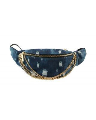 LY104 D DENIM WAIST BAG