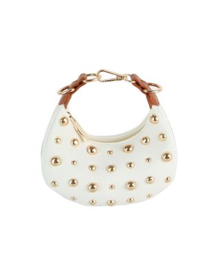 LY133-Z WT MINI STUD CROSS BODY BAG