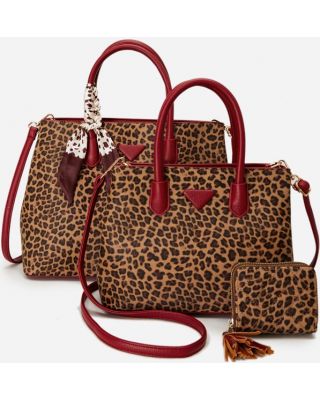 LEO21027-T3 WN LEPERD 2 HANDBAG WITH WALLET